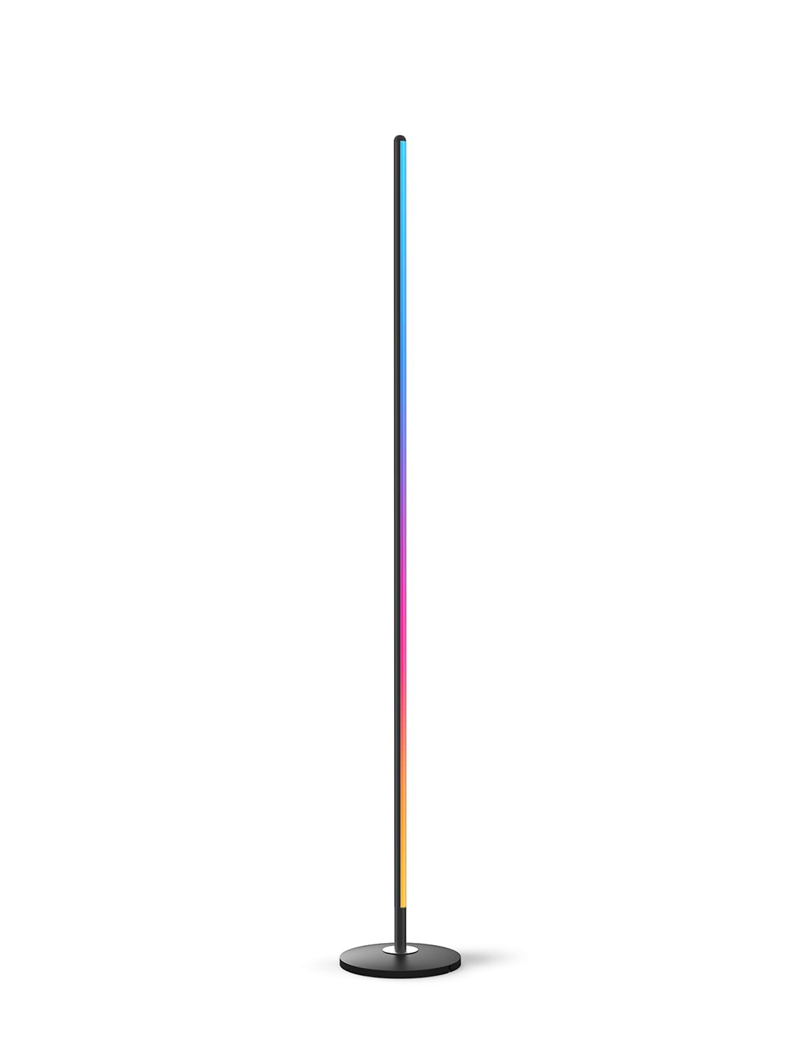 Govee RGBIC Floor Lamp, LED Corner Lamp Works with Alexa, 1000 Lumen Smart Modern Floor Lamp with Music Sync and 16 Million DIY Colors, Color Changing Standing Floor Lamp for Bedroom Living Room Black