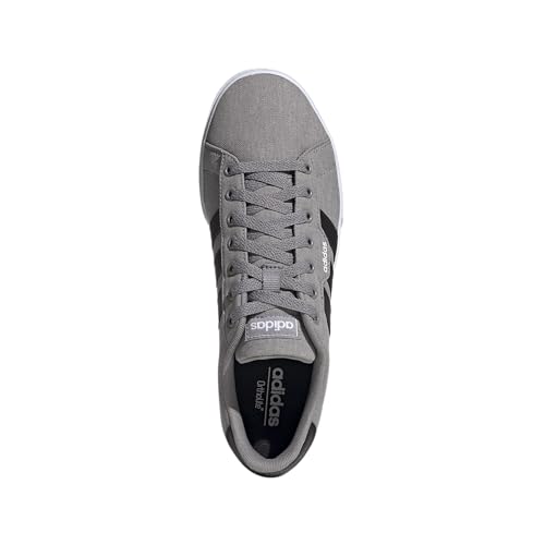 adidas Men's Daily 3.0 Skate Shoe, Dove Grey/Core Black/Cloud White, 11.5