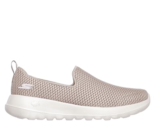 SKECHERS Women's Go Walk Joy Sneaker, Taupe, 7