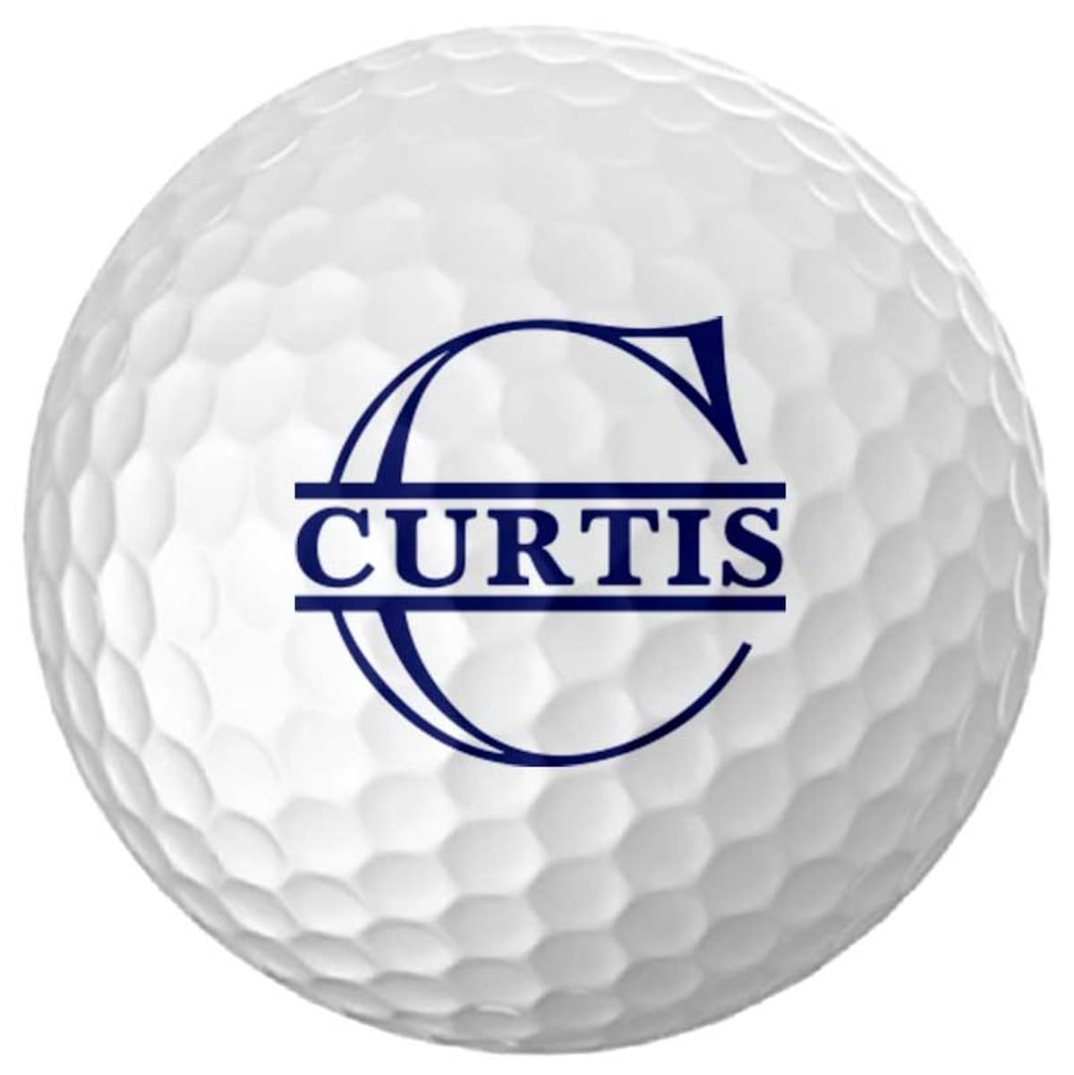 Personalized Golf Balls - Custom Name & Initial Golf Balls, 2-Piece Construction, USGA Approved, for Golfers & Sports Fans (Set of 6)