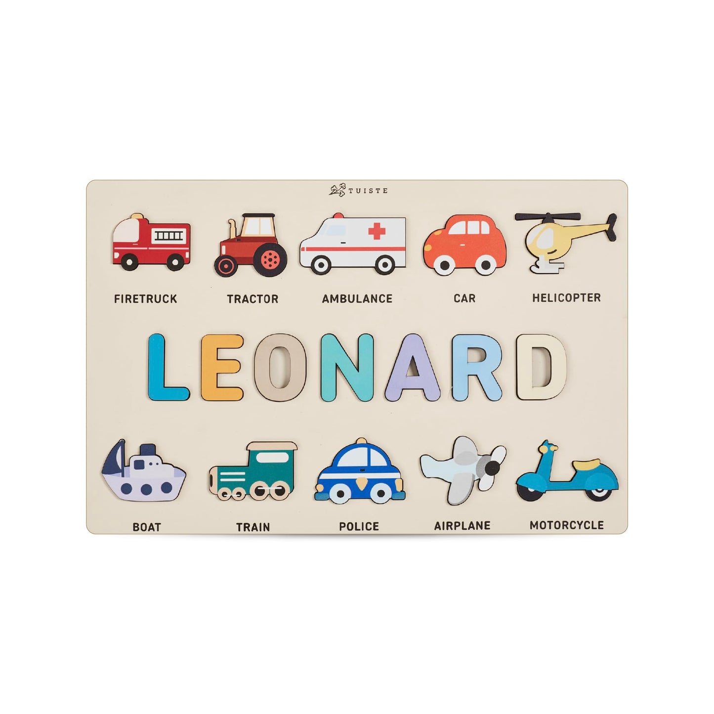 Personalized Name Puzzle for Toddlers 1-3, Customized Baby Girl Gift, Custom Baby Boy Gift, Montessori Wooden Name Puzzle for Kids, Custom Baby Stuff, Baby Nursery Room Decor
