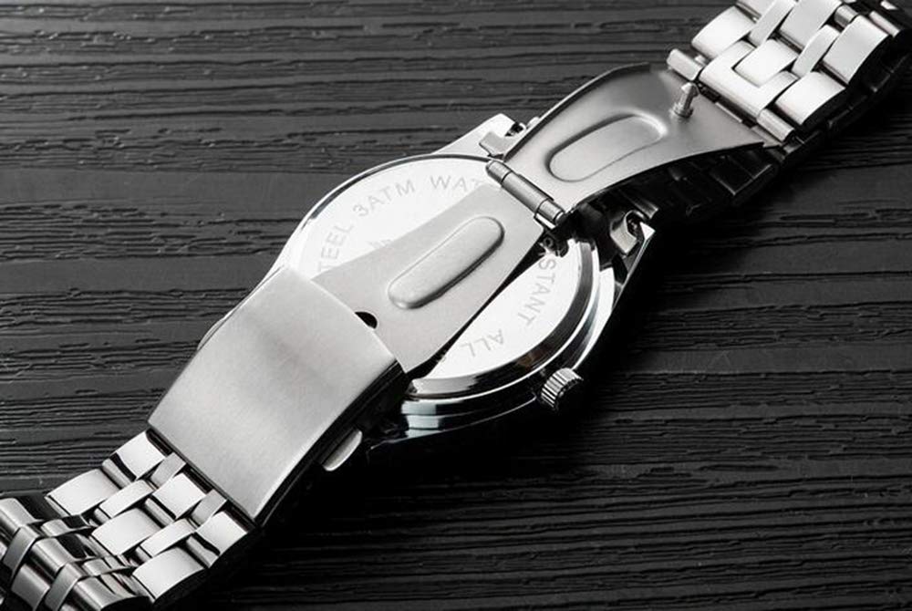 GIRLSIGHT Personalized Watch Custom Watches with Photo Picture Watch for Men, Personalized Fathers Family Women Mens Couples Gift for Husband Or Dad 001