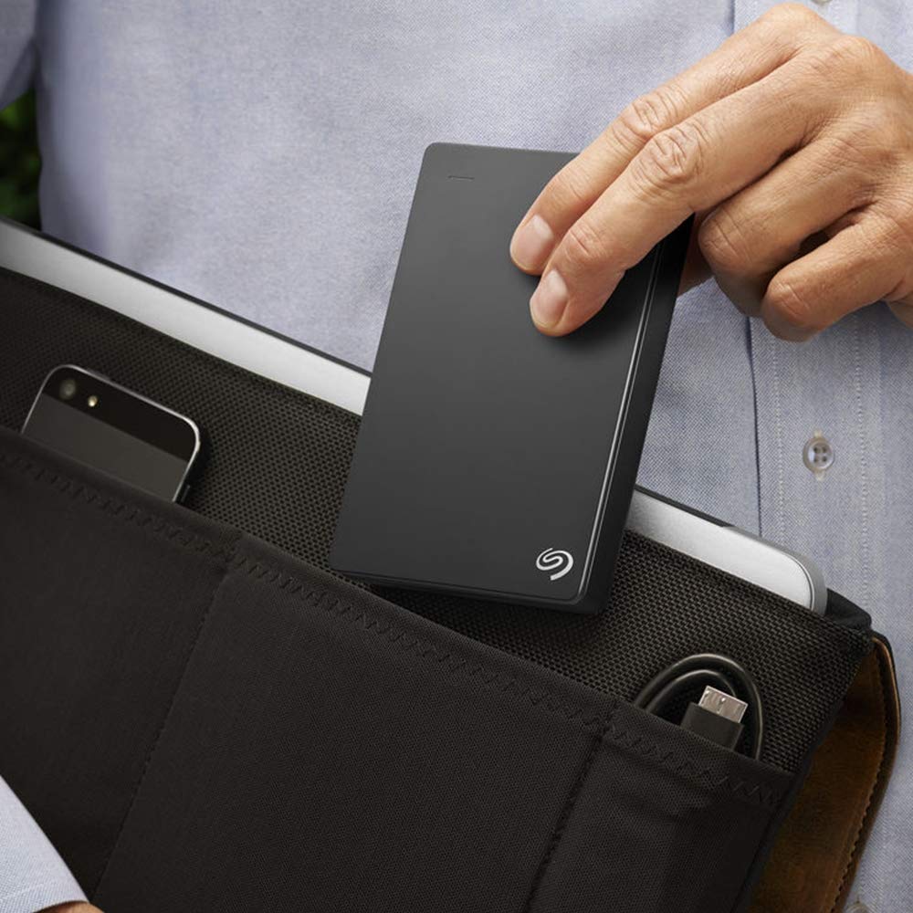 Seagate Backup Plus Portable 5TB External Hard Drive HDD – Black USB 3.0 for PC Laptop and Mac, 2 Months Adobe CC Photography (STDR5000100)