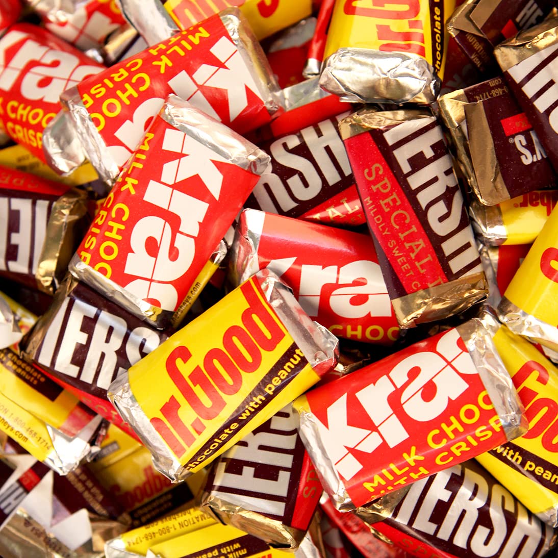 Custom Printed Wrappers and Mini Chocolate Bars, Promotional Items Add Your Logo Candy Personalized Miniatures, (75 Count)