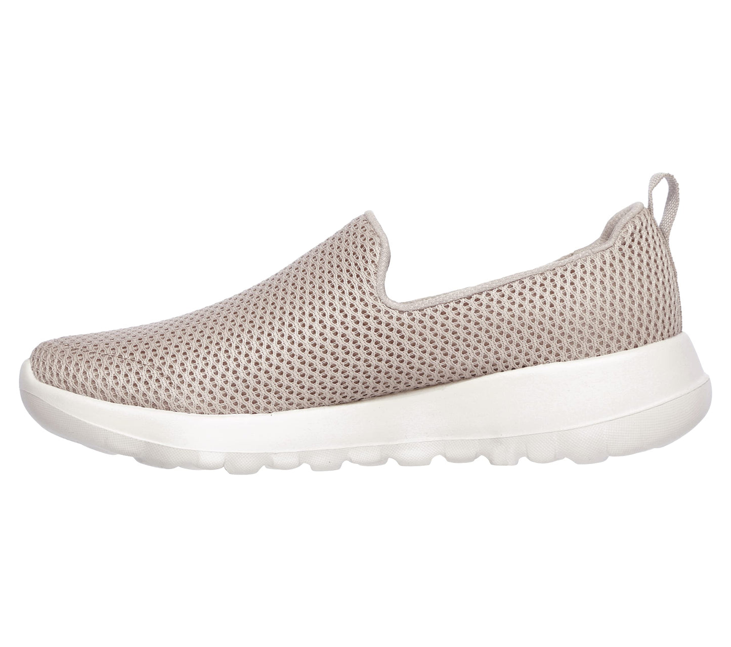 SKECHERS Women's Go Walk Joy Sneaker, Taupe, 7