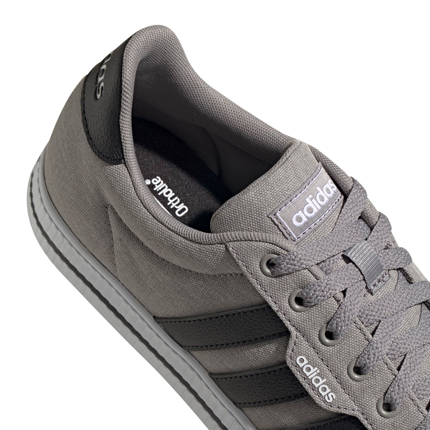 adidas Men's Daily 3.0 Skate Shoe, Dove Grey/Core Black/Cloud White, 11.5