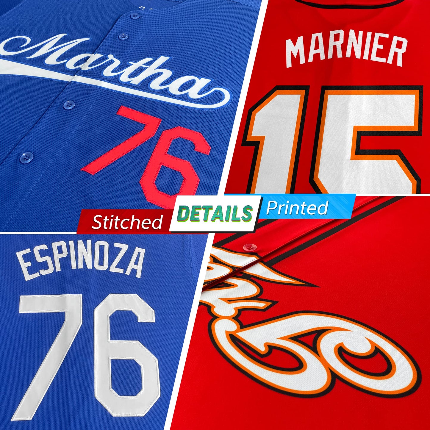 Custom Baseball Jersey Stitched Personalized Baseball Shirts Sports Uniform for Men Women Boy