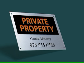 Metal Sign