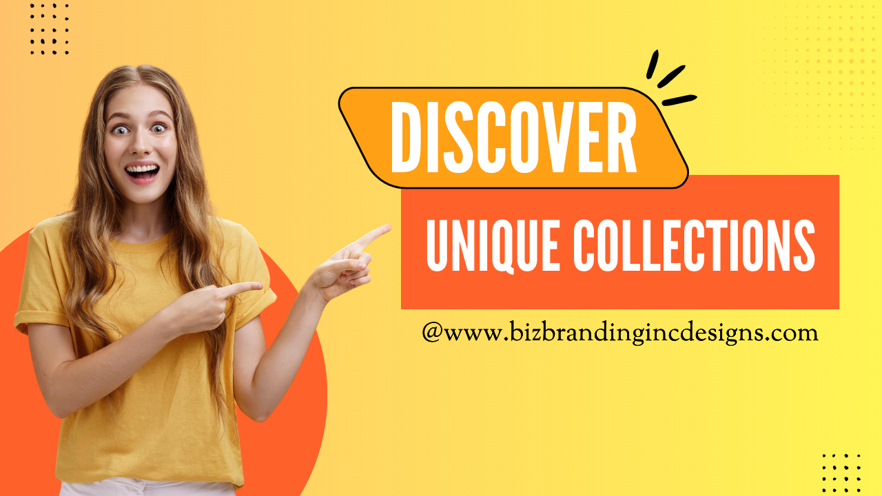 Ready to unlock a world of personalized creations and impactful branding? Explore the diverse collections now available at Biz Branding Inc Designs!