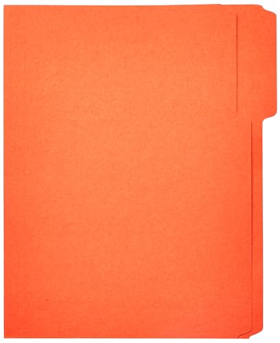 Amazon Basics AMZ401 File Folders - Letter Size (100 Pack) – Assorted Colors