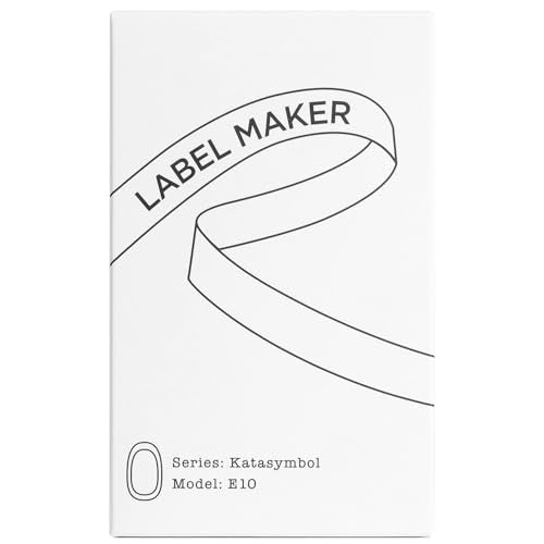 SUPVAN E10 Bluetooth Label Maker Machine with Tape, Continuous Waterproof Label, Versatile App with 35 Fonts and 1k+ Icons, Inkless Labeler for Home, Kitchen, School, Office Organization, Green