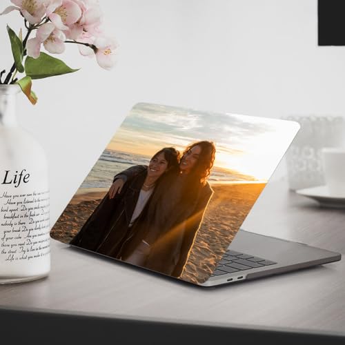 Personalized Photo Case for MacBook Pro 14.2'' A2442 2021 Custom Plastic Hard Shell Customized Picture Text Design Your Own Matte Laptop Cover