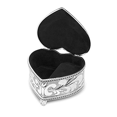 THINGS REMEMBERED ENGRAVED Flourish Musical Heart Keepsake Box for Mom (Free Customization)
