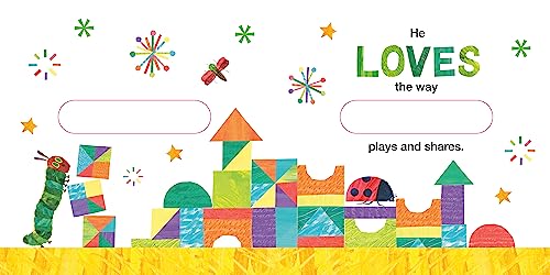 The Very Hungry Caterpillar Loves [YOUR NAME HERE]!: A Personalized Story Book