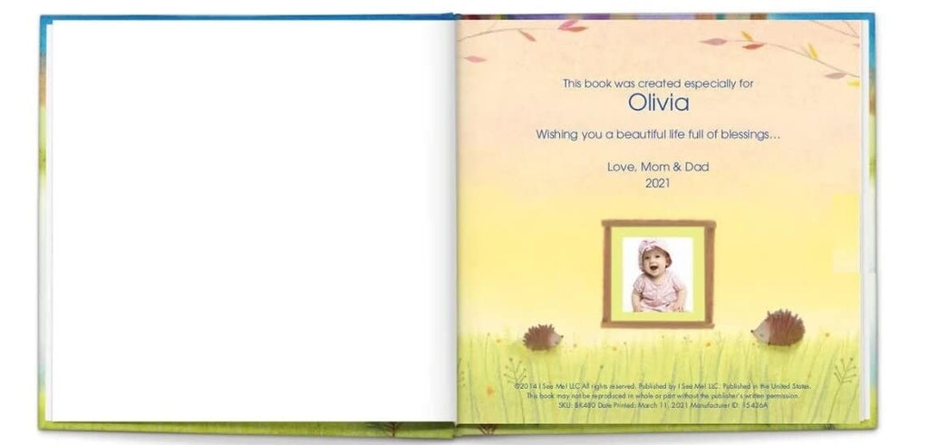 My Book of Blessings - Personalized Children's Story - I See Me! (Softcover)