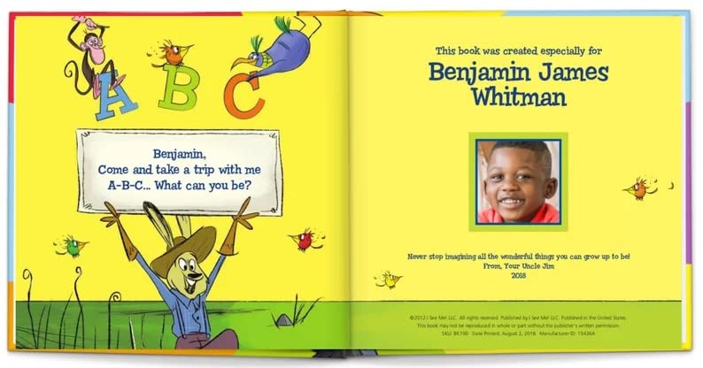 ABC What I Can Be! - Personalized Children's Story - I See Me! (Softcover)