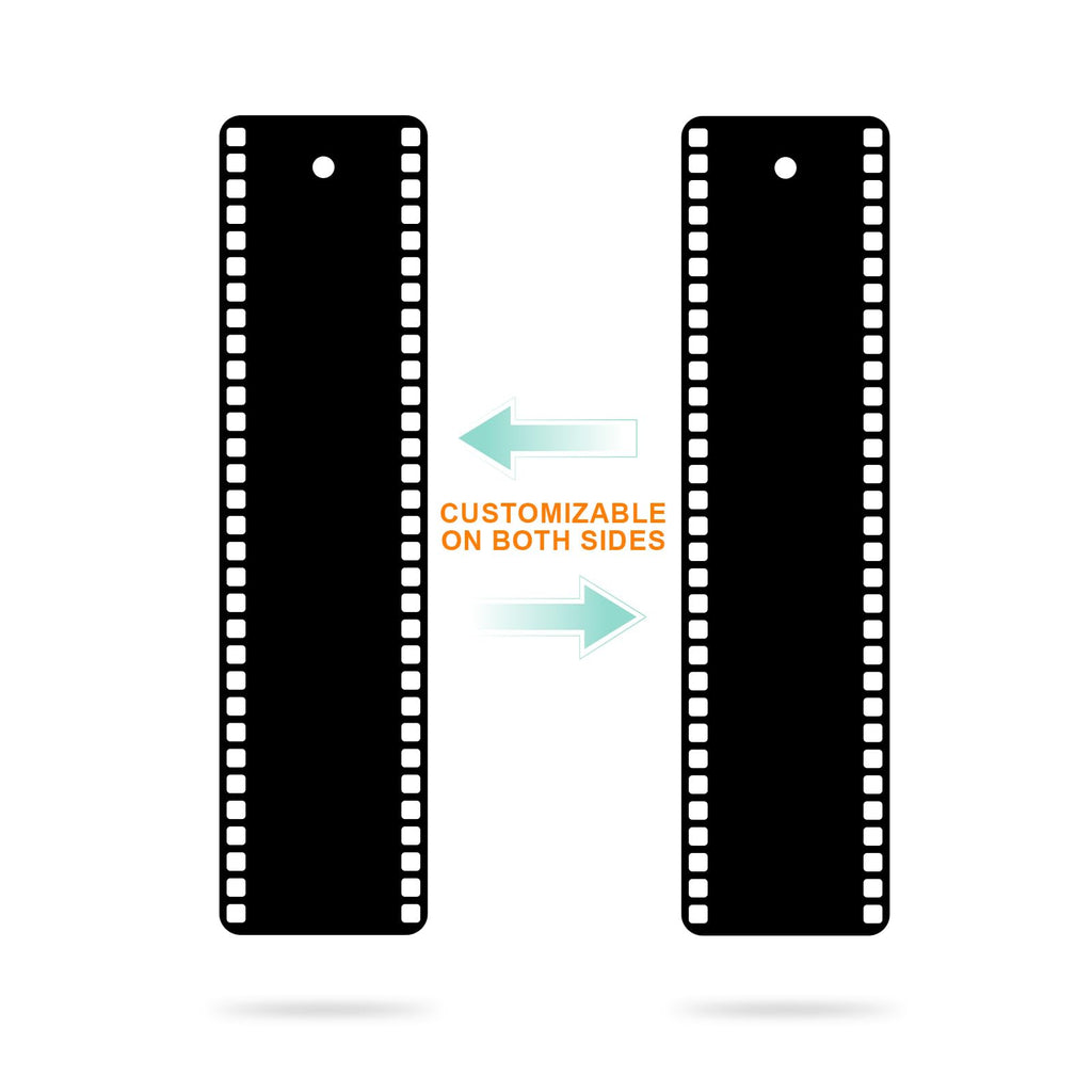 Personalized Bookmark with Picture Text Metal Custom Bookmarks with Tassel Double-Sided Custom Engraved Photo Color Bookmark for Book Lovers Kids Women Men Christmas Birthdays Valentine’s Day Gift