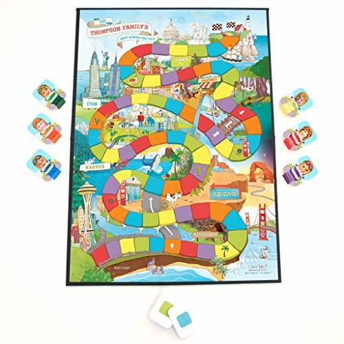 Personalized Board Game for Family Game Night - I See Me!