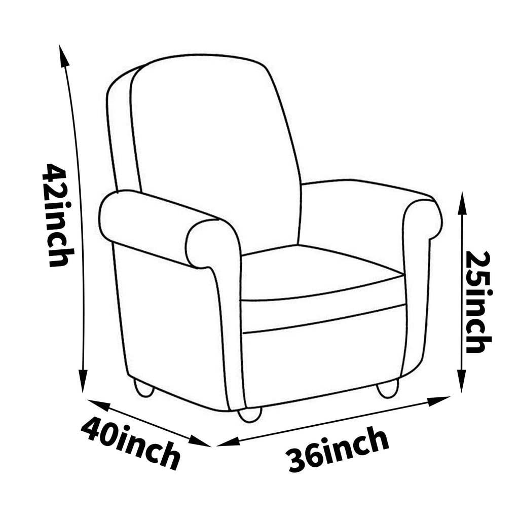 Swanna Plastic Recliner Furniture Cover – Clear Moving Bag for Couch, Heavy Duty Waterproof Cover Pets | Cat Scratching Protector,Plastic Chair Cover 42" BH x 25" AH x 36”W x 40”D (Armchair-1 Pack)