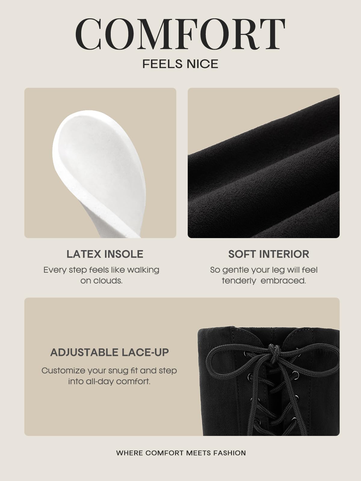 DREAM PAIRS Women's Laurence Over The Knee Thigh High Chunky Heel Boots Long Stretch Sexy Fall Boots,Size 8.5,Black,Laurence