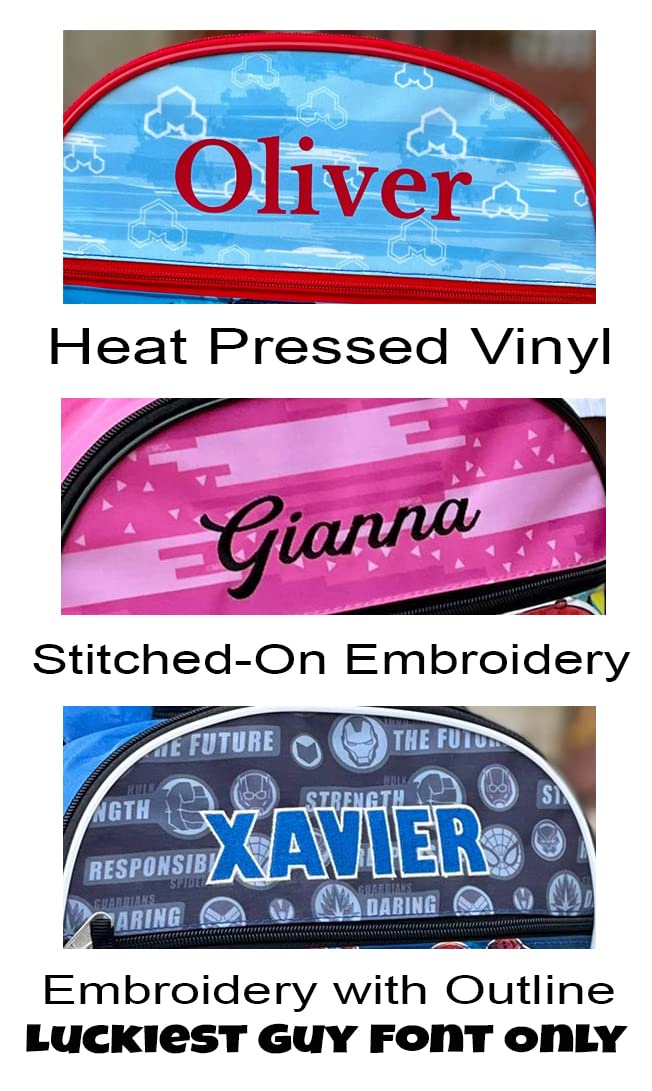 KishKesh Personalization Personalized 16 Inch License School Backpack - DC Justice League