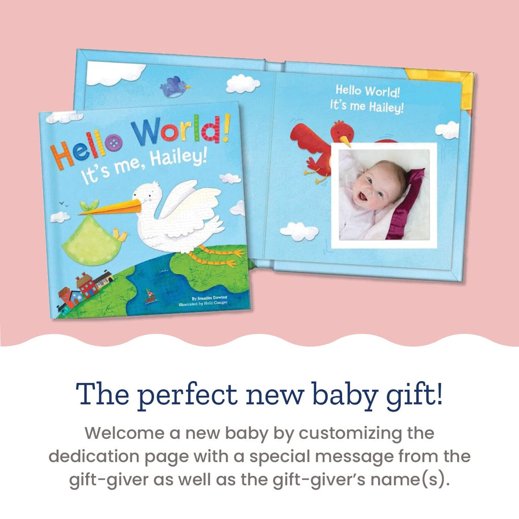 I See Me! Hello World! - Personalized Children's Story (Blue Board Story)