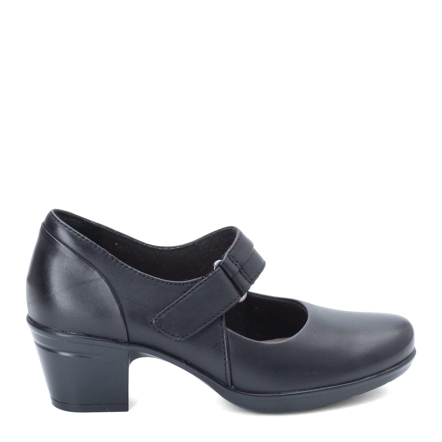 Clarks womens Emslie Lulin Dress Pump, Black, 8 US
