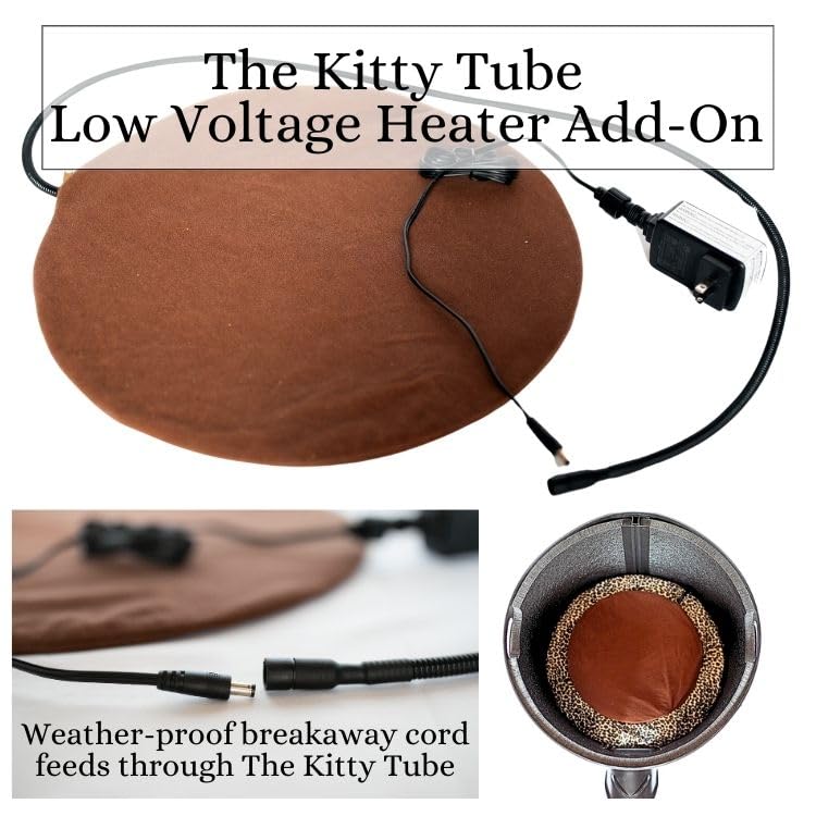 The Kitty Tube Pillow - Outdoor Insulated Cat House -Gen 4 Design