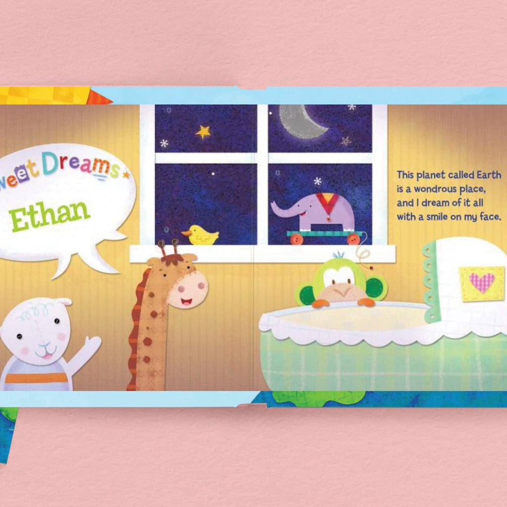 I See Me! Hello World! - Personalized Children's Story (Blue Board Story)