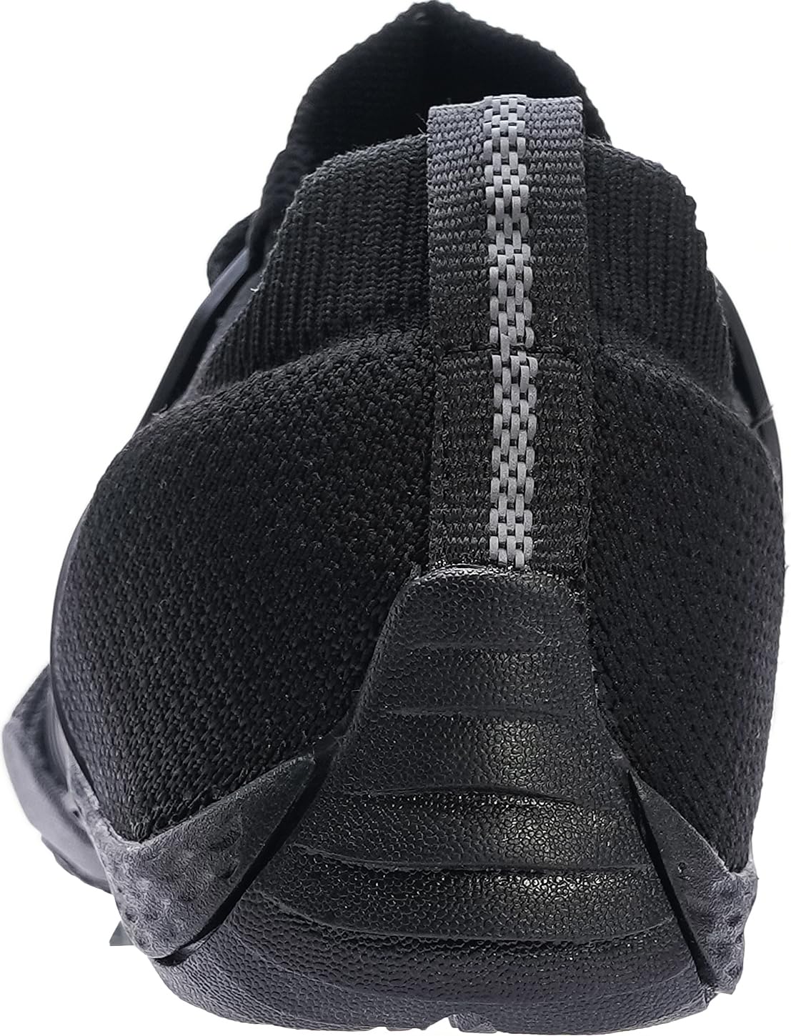 WHITIN Men's Trail Running Shoes Minimalist Barefoot 5 Five Fingers Wide Width Size 11 Toe Box Gym Workout Fitness Zero Drop Male Sneakers Athletic Black 44