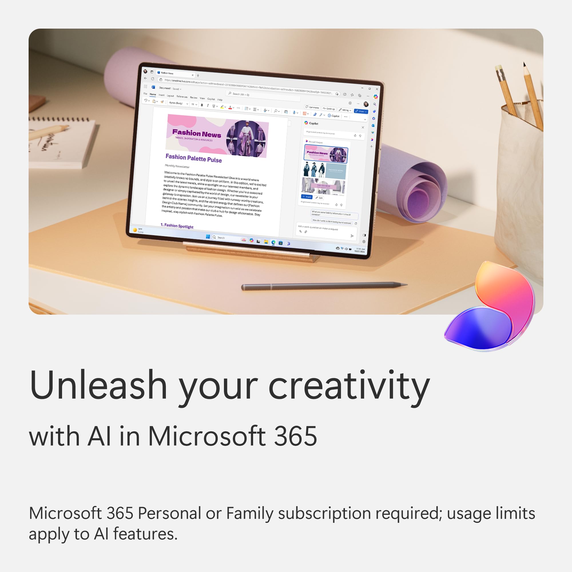 Microsoft 365 Personal | 12-Month Subscription, 1 person | Word, Excel, PowerPoint | 1TB OneDrive cloud storage | PC/Mac Instant Download | Activation Required