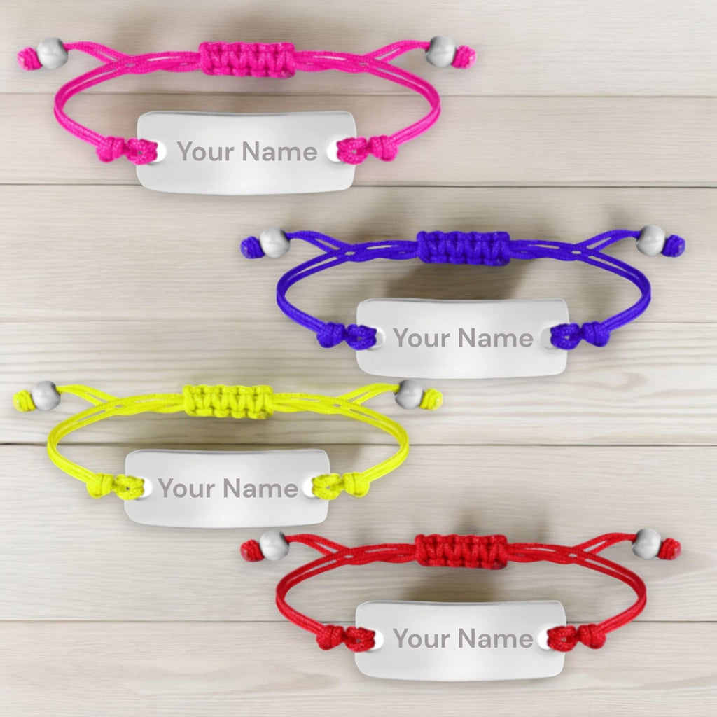 LoveNspire Personalized Stainless Steel Rakhi for Brother Custom Engraved Names Bracelet for Bhai - Raksha Bandhan Customizable Bracelets - Thread Rakhi Gift Hamper with Roli Chawal Greeting Card