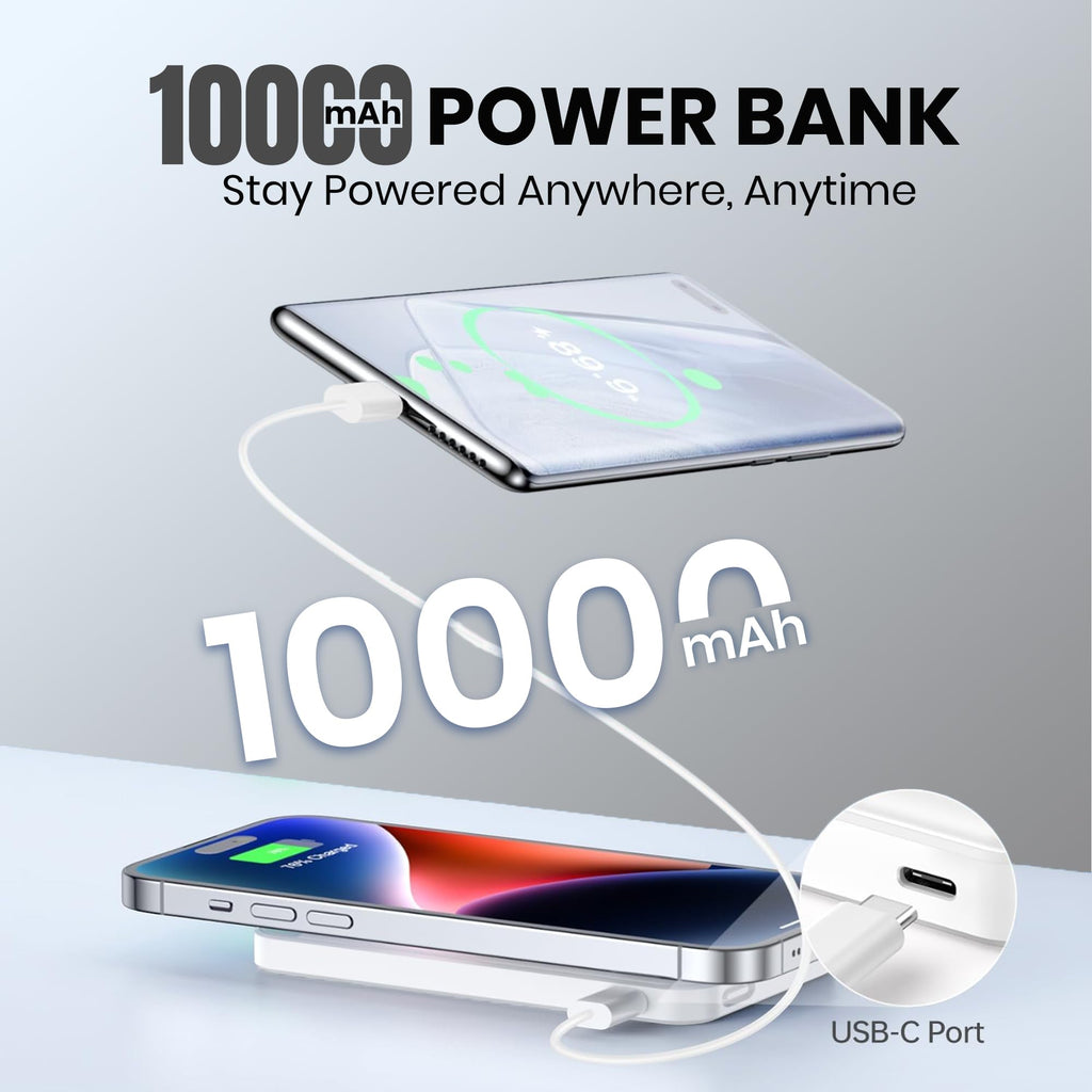 Artichoke 8-in-1 Tech Gadget Kit | Gifts for men - Power Bank 10000mAh, Smart Watch, TWS Earphones, Wireless Charger, Charging Adapter