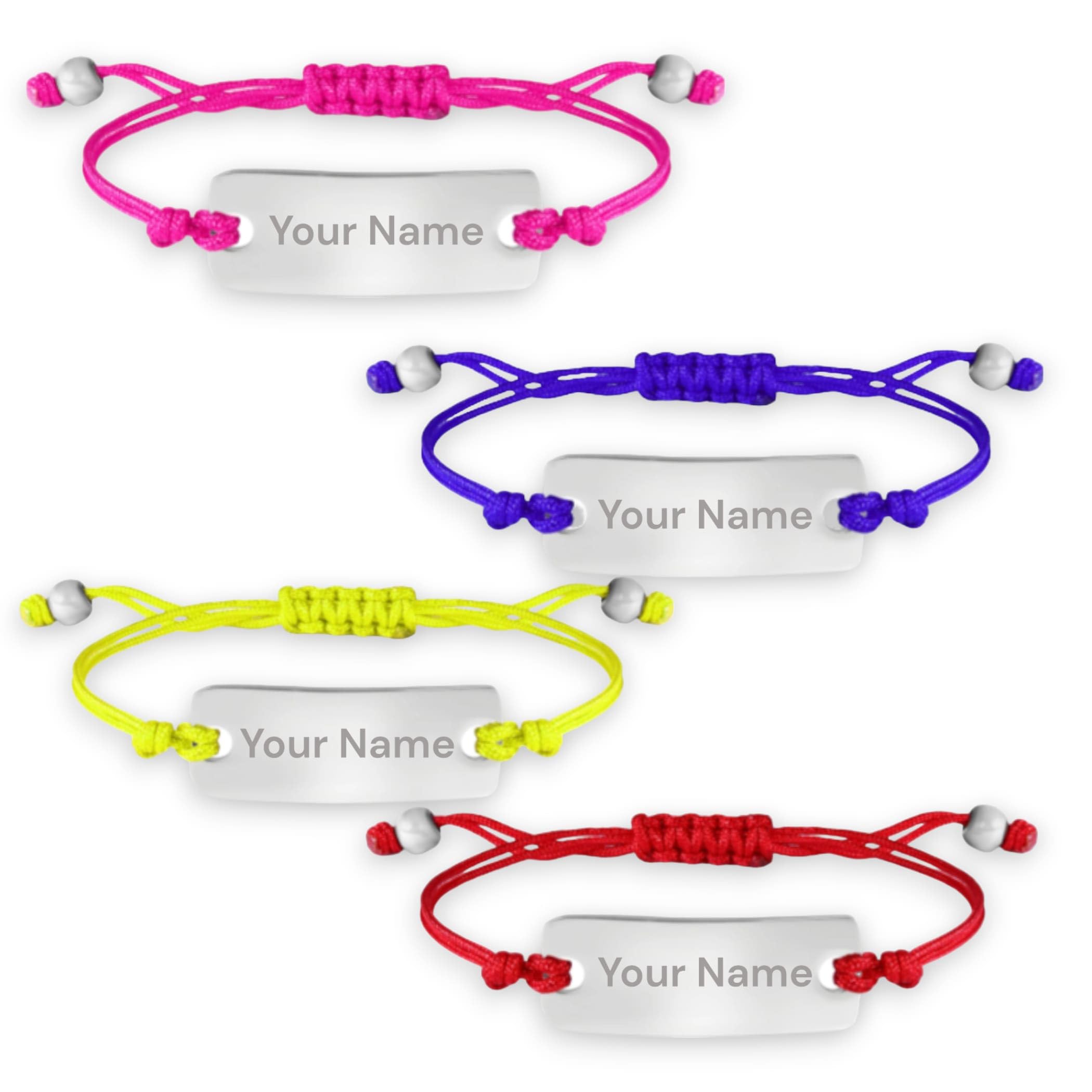 LoveNspire Personalized Stainless Steel Rakhi for Brother Custom Engraved Names Bracelet for Bhai - Raksha Bandhan Customizable Bracelets - Thread Rakhi Gift Hamper with Roli Chawal Greeting Card