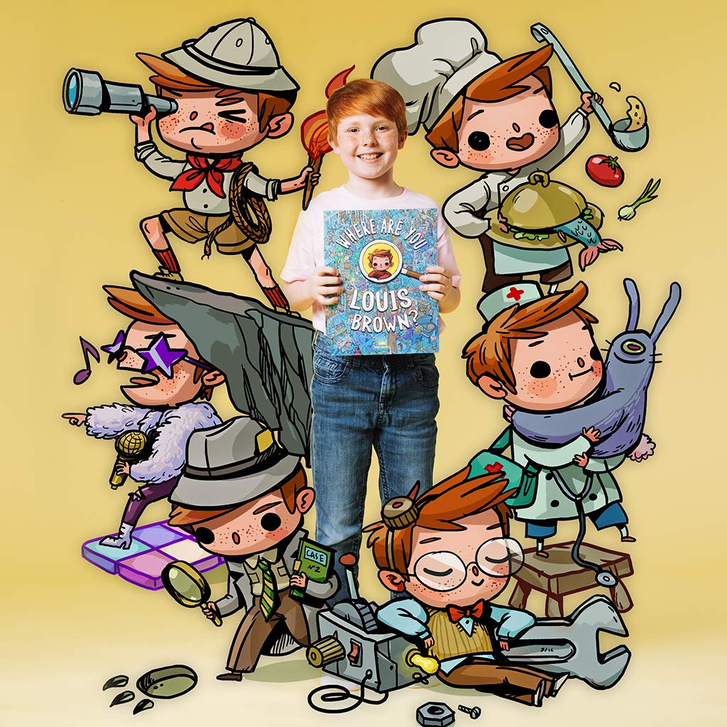 Personalized Search-and-Find Book - Where are You...? - Wonderbly (Jumbo)