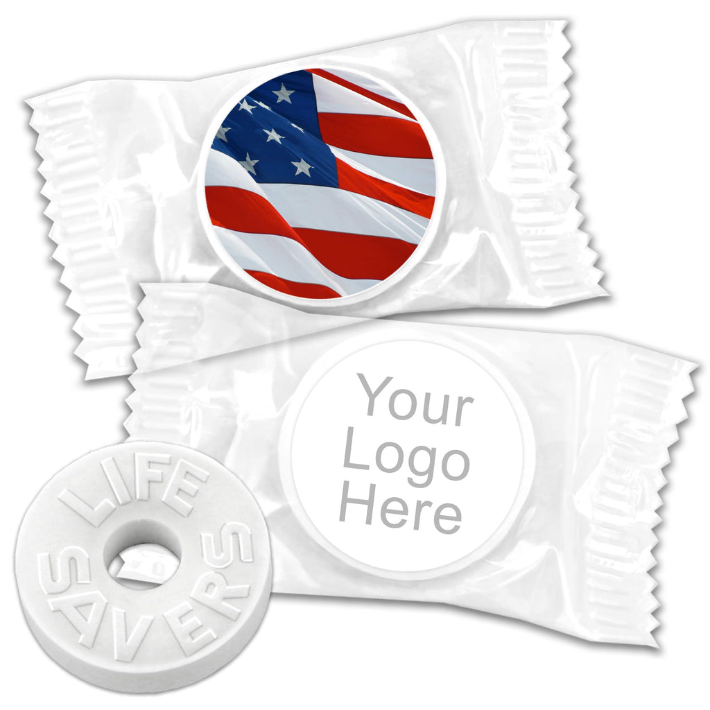 Promotional Life Savers Mints, Custom Life Savers Mints - 100 Quantity - FULLY Assembled Promotional Product/Bulk with Your Logo/Customized