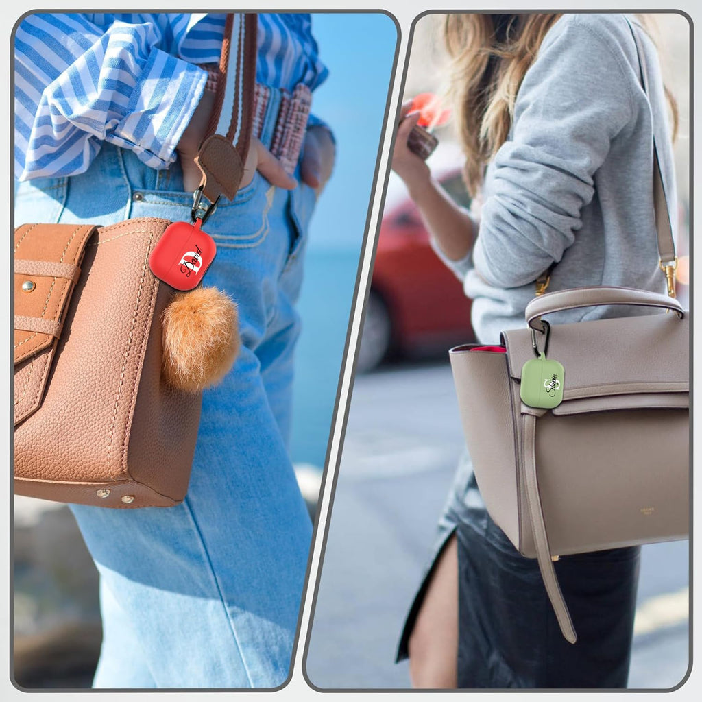 Custom Name AirPods Case for Apple AirPod 4(2024),DIY TPU Soft Personalized Text Gift Shock Absorption AirPod 4(2024) Case Cover (Airpods 4 case)