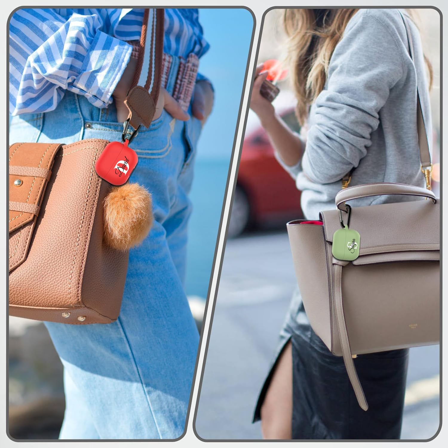 Custom Name AirPods Case for Apple AirPod 4(2024),DIY TPU Soft Personalized Text Gift Shock Absorption AirPod 4(2024) Case Cover (Airpods 4 case)