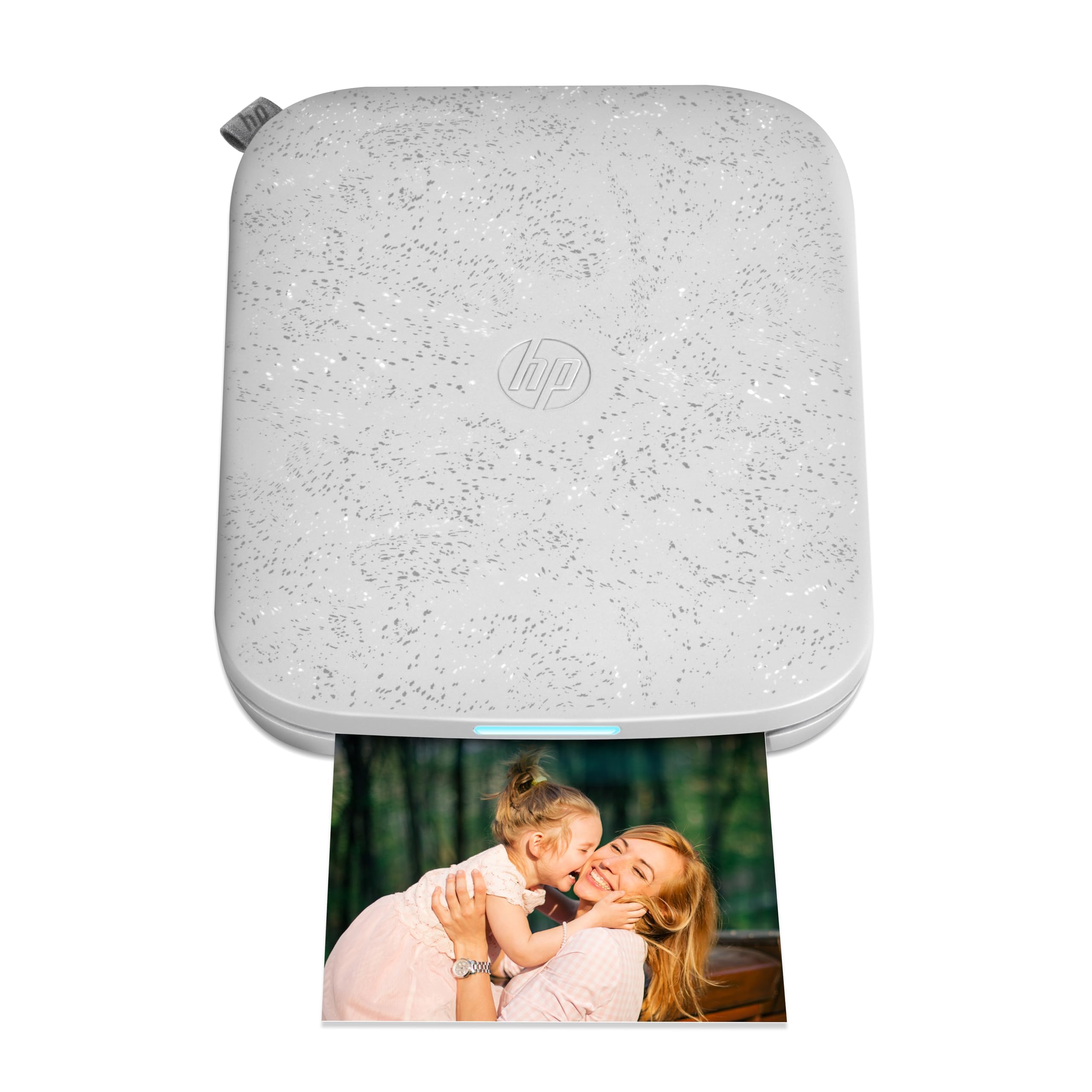 HP Sprocket 3x4 Instant Photo Printer - Kit: 20 Pack Zink Paper, Case, Photo Album, Markers, Sticker Sets, White