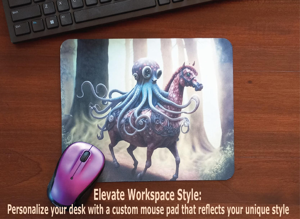 Personalized Mouse Pad - Add Pictures, Text, Logo or Art Design and Make Your Own Customized Mousepad. Each Custom Mouse Mat Comes in a Colorful Gift Bag. Personalized Your Gaming Mousepad