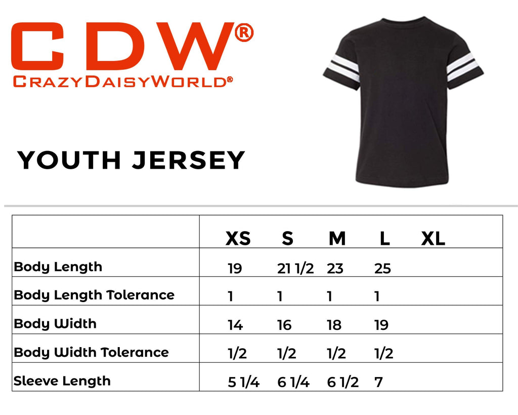 CRAZYDAISYWORLD Customized Cotton Toddler Youth Jersey - Your Own Personalized 2 Side Custom Jersey - Kids Uniform Cotton Shirt for Birthdays -Toddler Black - Size - X - S