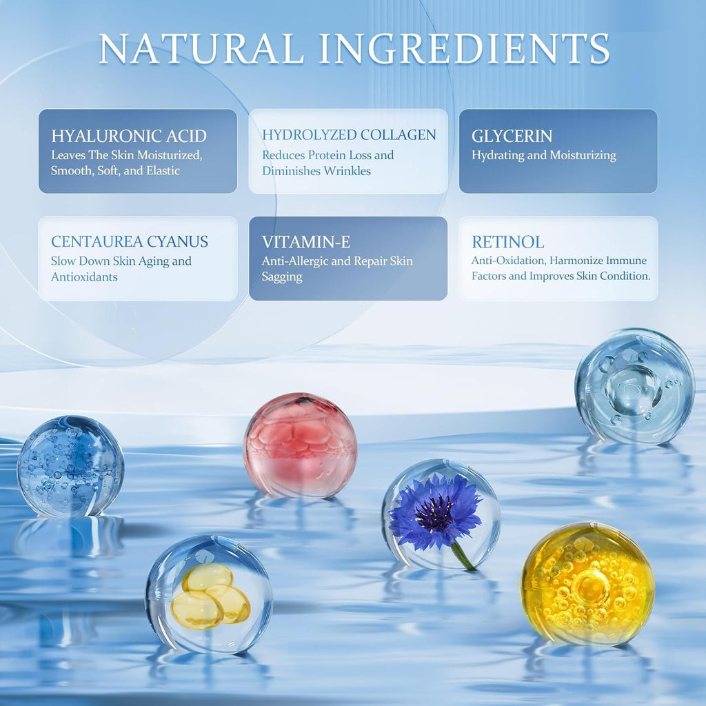 YOYORY Under Eye Patches Masks - for Eye Bags, Puffy Eyes, Wrinkles, Fine Lines, Dark Circles Treatment with Collagen and Hyaluronic Acid, Moisturizing and Hydrating - 60 Pcs