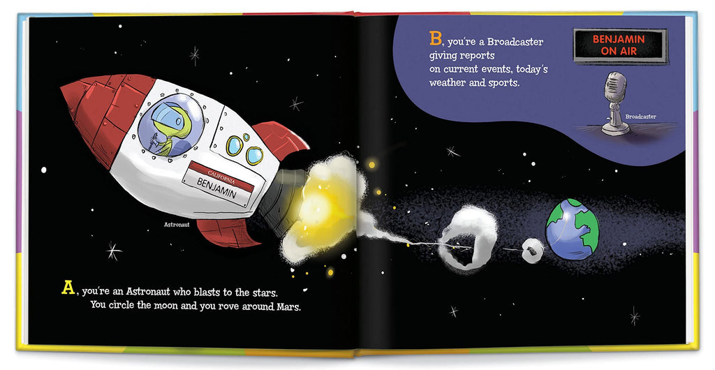 ABC What I Can Be! - Personalized Children's Story - I See Me! (Softcover)