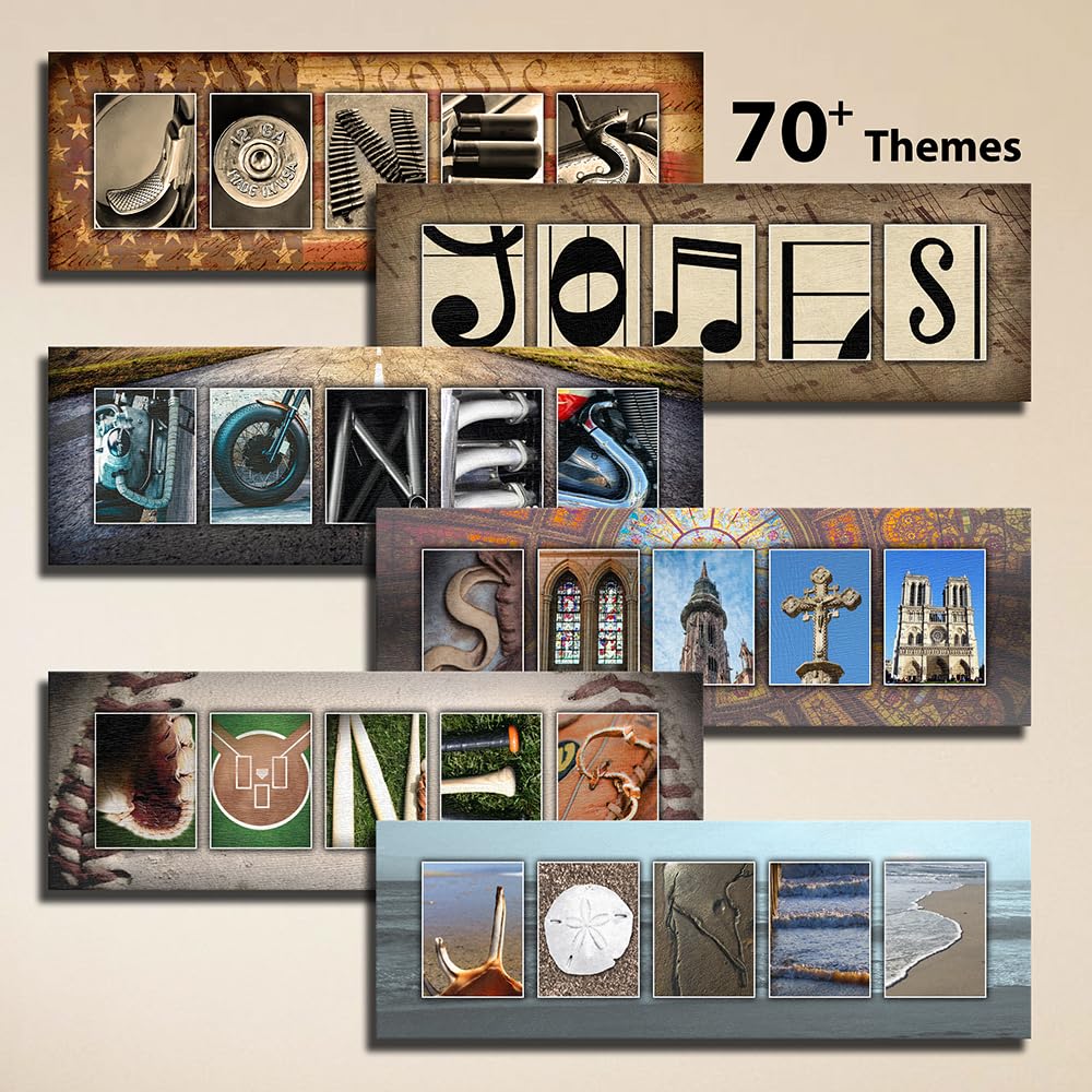 Personal-Prints MUSIC Personalized Name Art Décor or Gift for the Musician or Music Teacher |Customized Piano or Any Instrument Wall Art Gift (6"x18" Stretched Canvas)