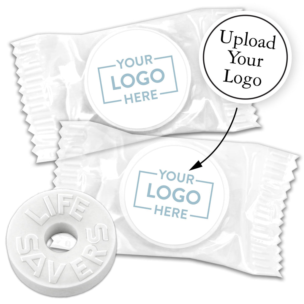 Promotional Life Savers Mints, Custom Life Savers Mints - 100 Quantity - FULLY Assembled Promotional Product/Bulk with Your Logo/Customized
