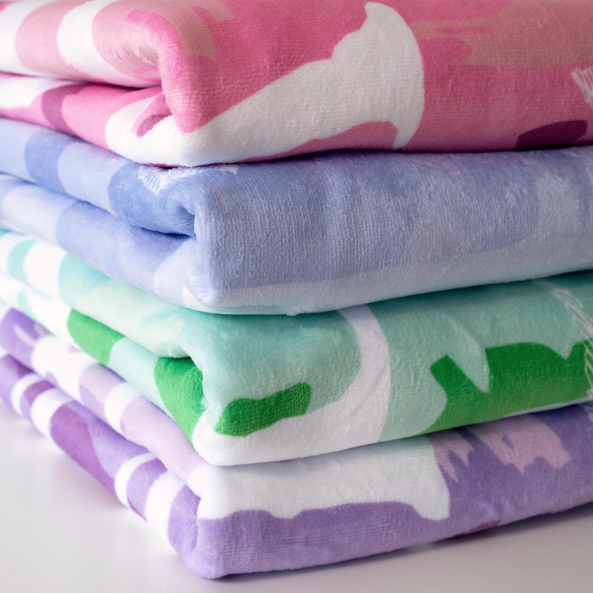 Let's Make Memories Personalized Beach Towel - Custom Cotton/Poly Blend Pool Towel - Hot Pink - Personalize with Your Name - Standard Size