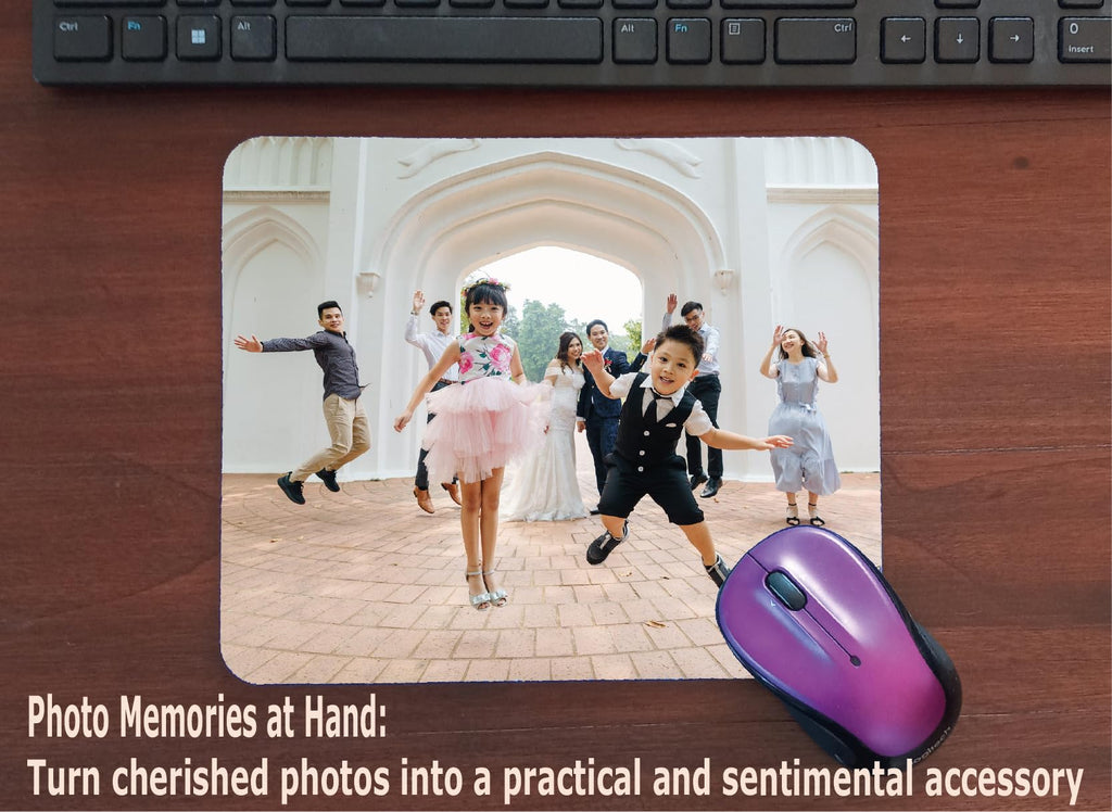 Personalized Mouse Pad - Add Pictures, Text, Logo or Art Design and Make Your Own Customized Mousepad. Each Custom Mouse Mat Comes in a Colorful Gift Bag. Personalized Your Gaming Mousepad