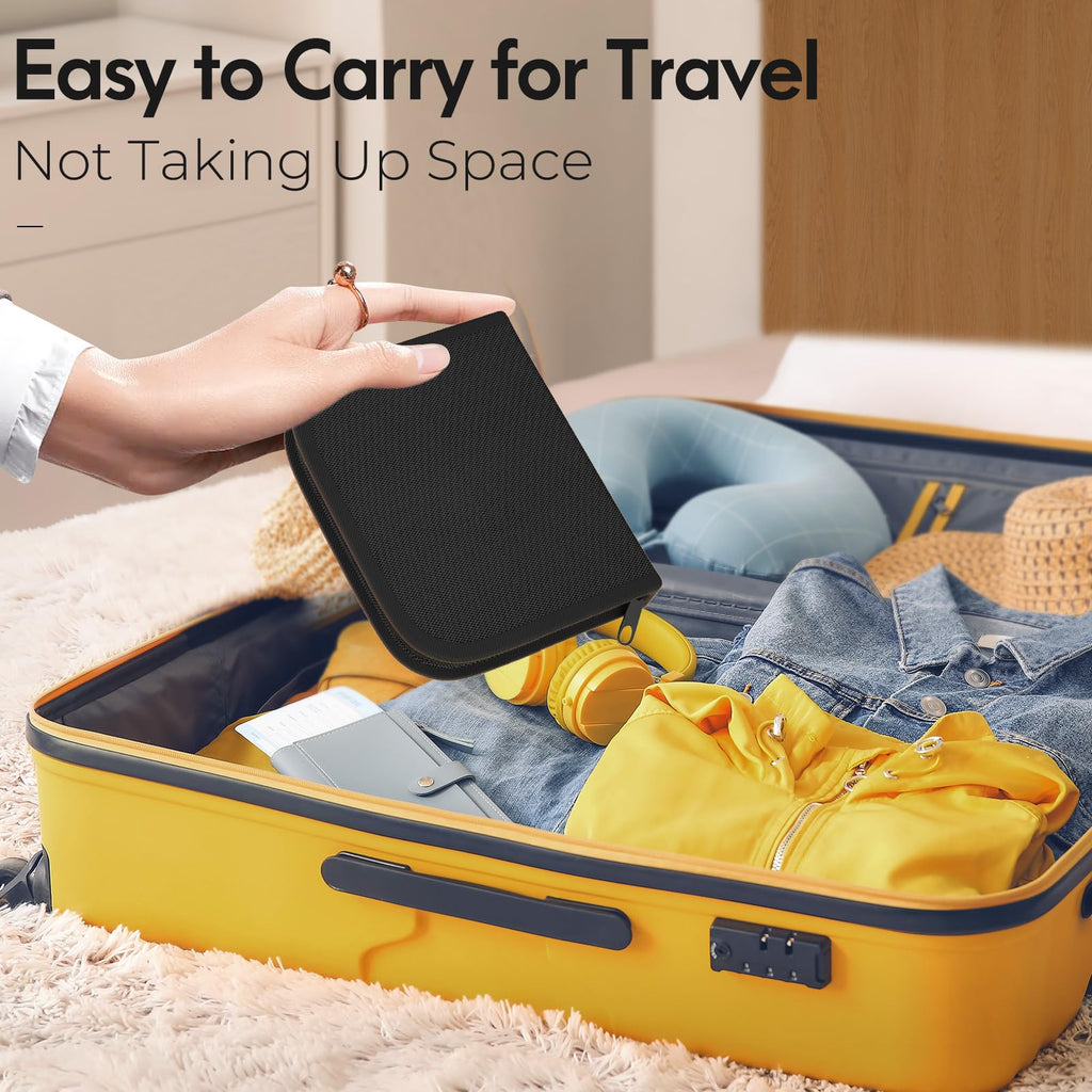 Coquimbo Sewing Kit Gifts for Mom Grandma Women Men Adults Kids Teens Beginner Kids Traveler, Portable Sewing Supplies Accessories Contains Thread, Needles, Scissors, Dorm Room Essentials (Black, M)