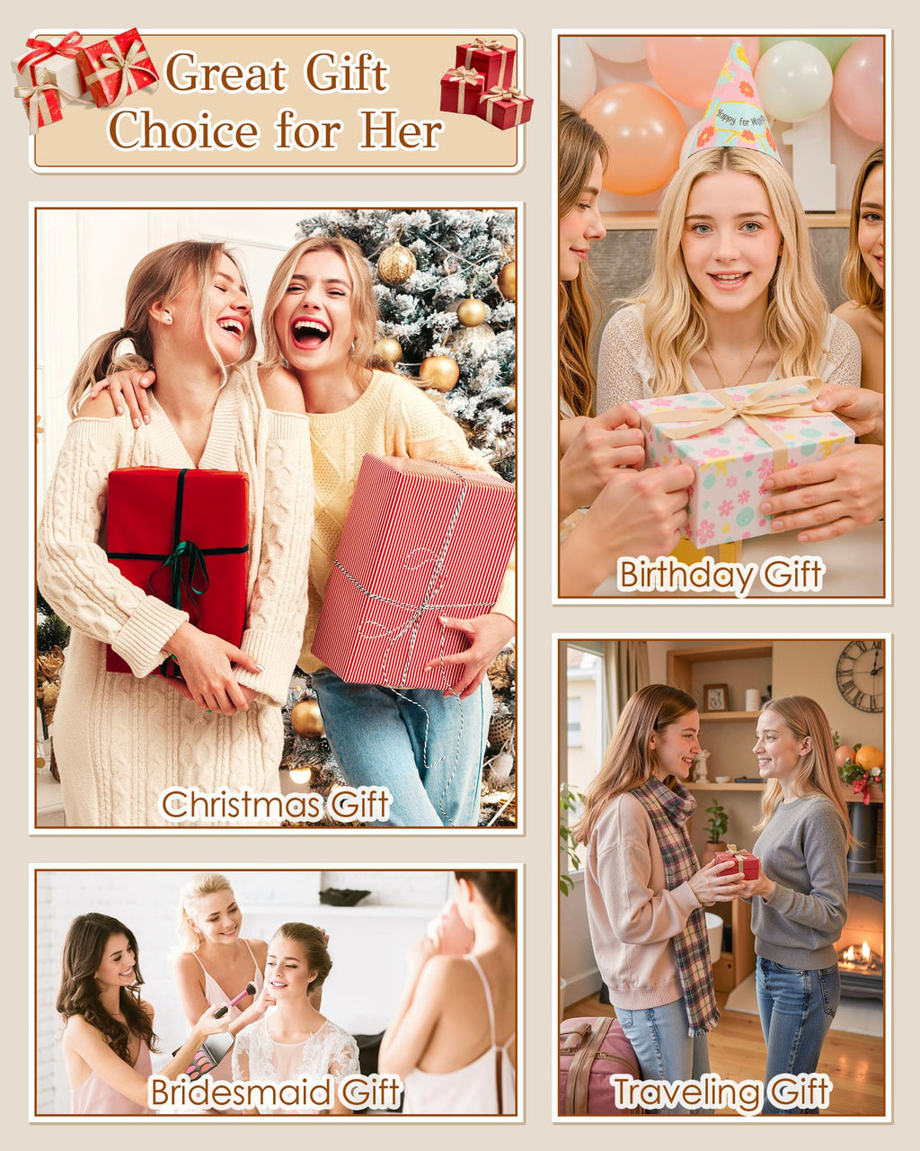 VFMBL Sister Gifts from Sister, Personalized Makeup Bag, Letter Pouch, Open Flat Large Capacity Bag, Sister Birthday Gifts Ideas, Sister Gifts, Sister In Law Gifts, Sister Gifts Bag