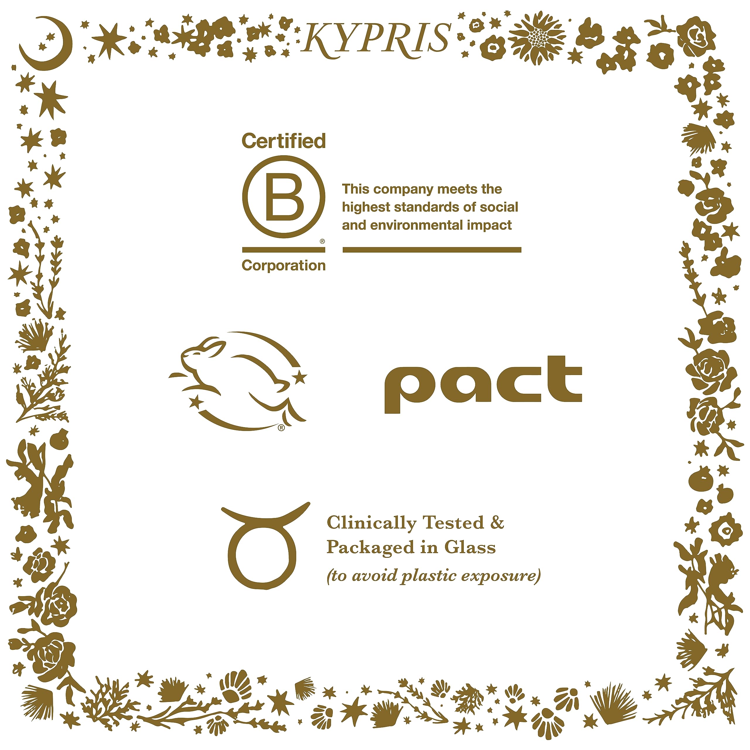 KYPRIS, Deep Forest Clay Clarifying Exfoliation Mask, Physical & Acid Exfoliation, Clarifying Clay & Soothing Botanicals (1.55 fl oz / 46 ml)